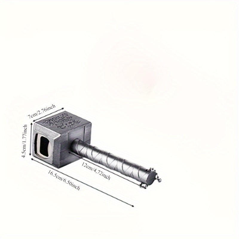 Hammer-Shaped Bottle Opener Durable Plastic Party Tool