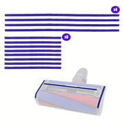 Replacement Parts for Dyson V6 V15 Vacuum Cleaners Soft Plush Striped Accessories