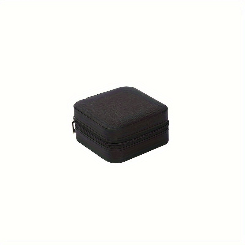 Caja organizadora de joyas para anillos, collares y pendientes. Almacenamiento compacto y antioxidante
