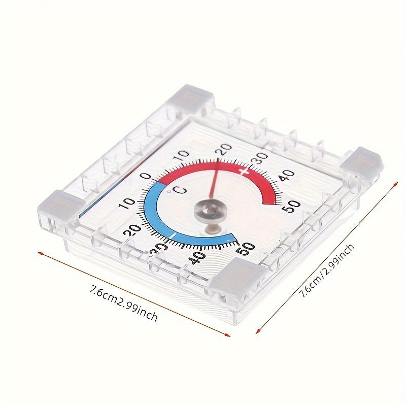 Indoor Outdoor Window Thermometer Plastic Single Use Accurate Temperature Gauge