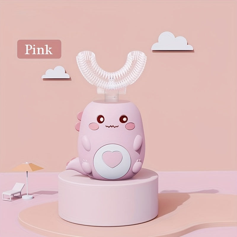 Electric Children's Sonic Toothbrush with 3 Cleaning Modes and Food-Grade Silicone