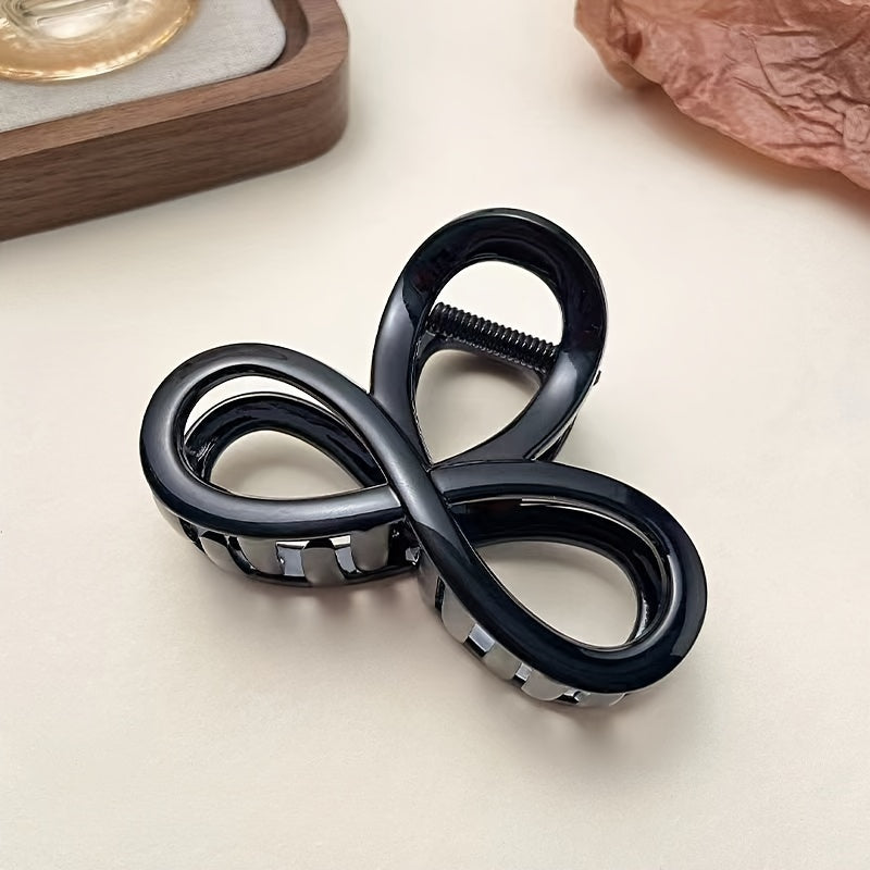 Women's Hair Claw Clip Matte Finish Hollow Updo Hair Accessory Medium