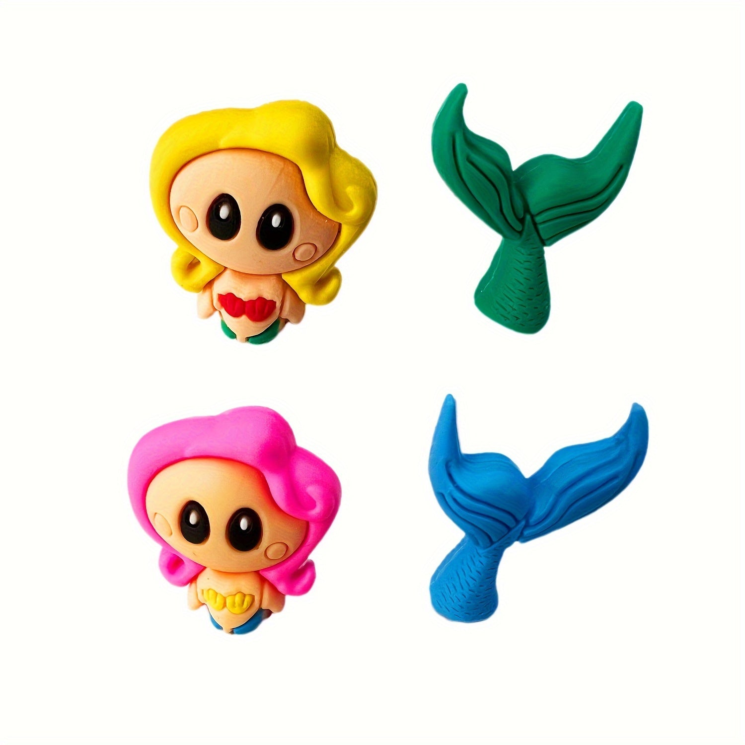 Unisex 3D Animal Shoe Charms for Sneakers and Bracelets Set