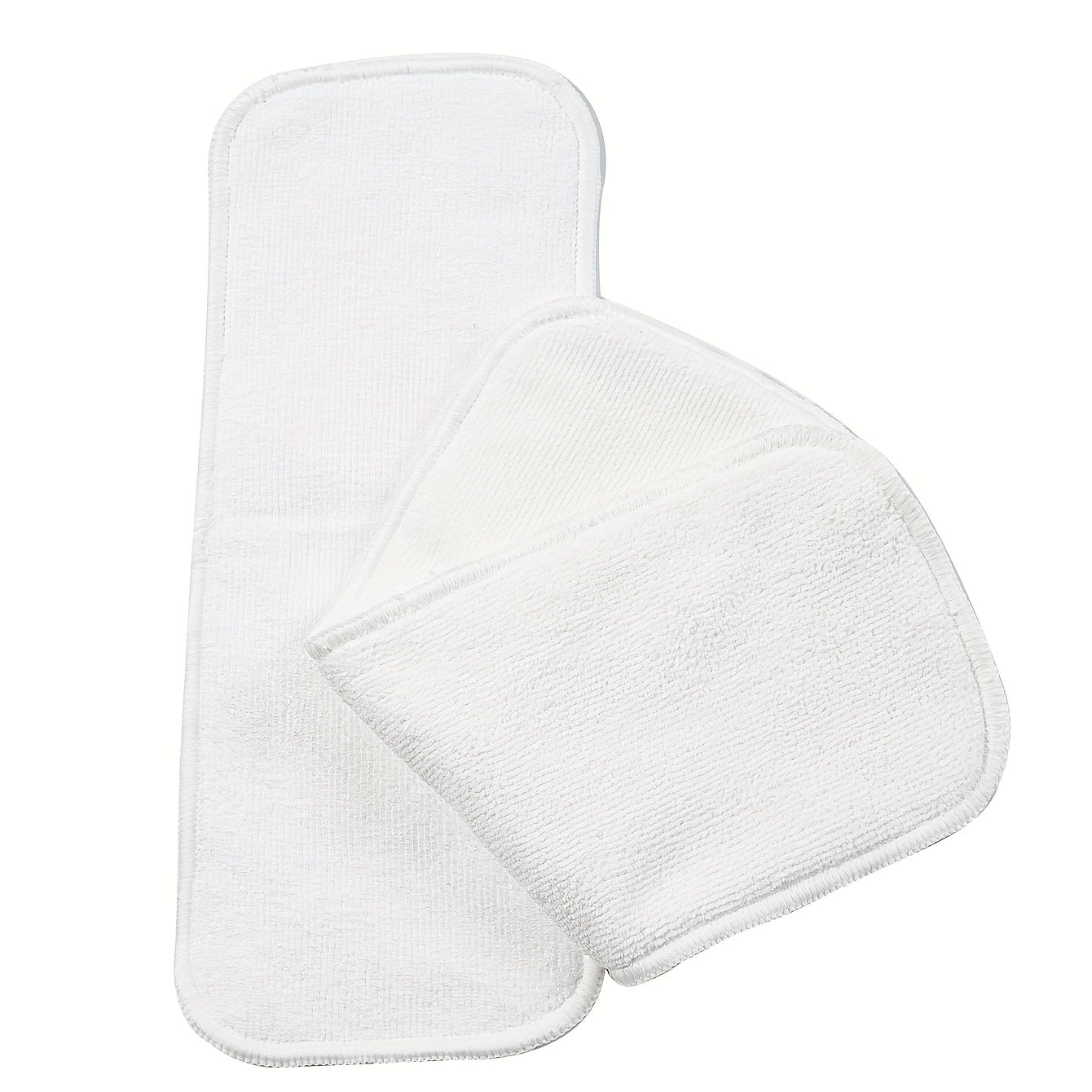 Washable Diaper Pads 5 Pack with 3 Layers Ultra-Absorbent 35x13.5cm for Cloth Diapers