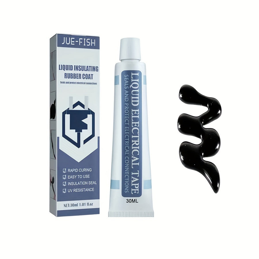 Liquid Insulating Tape for Electrical Wire Repair Waterproof Silicone Rubber 30ml 50ml