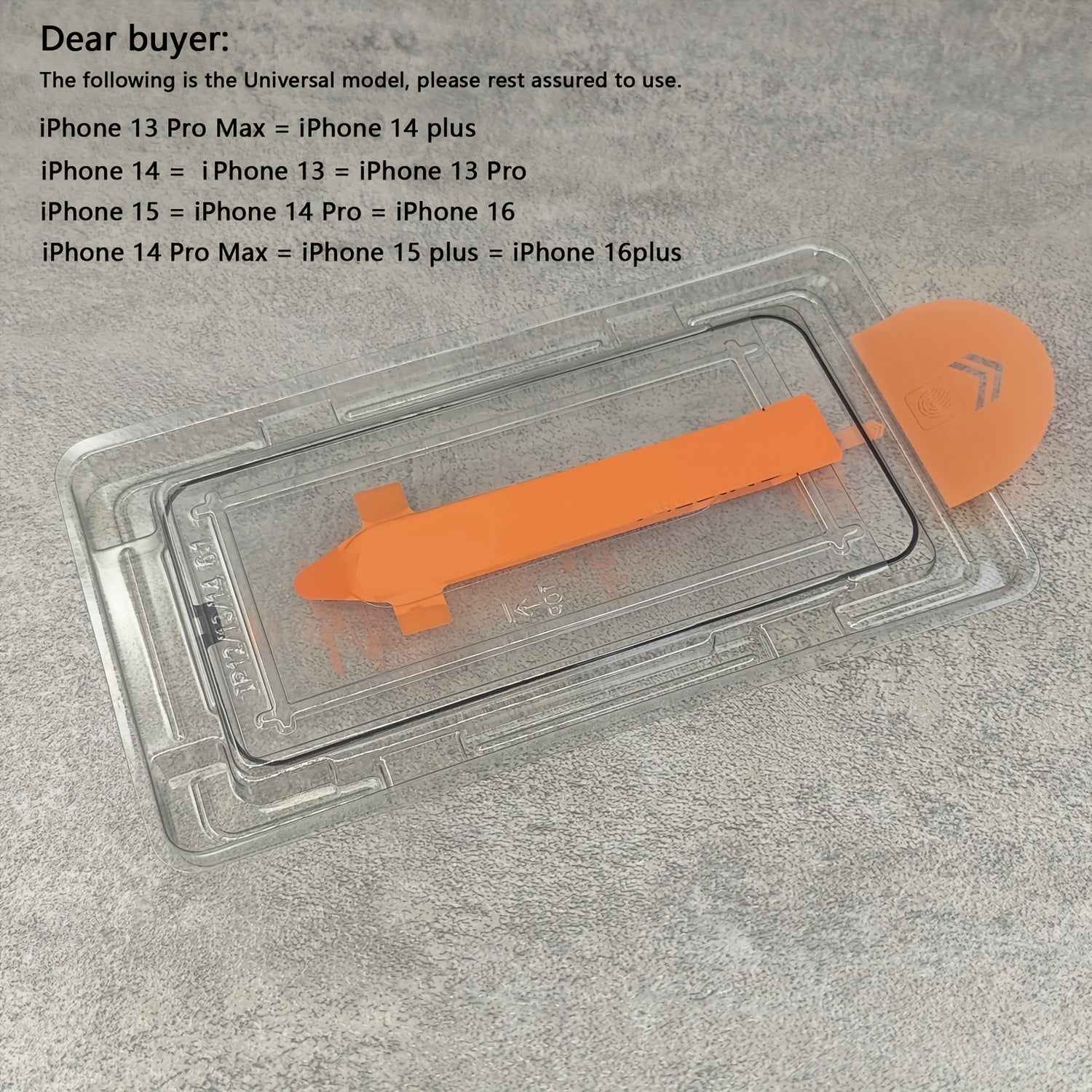 3-Pack Tempered Glass Screen Protector for iPhone Full Coverage HD Glossy Anti-Fingerprint