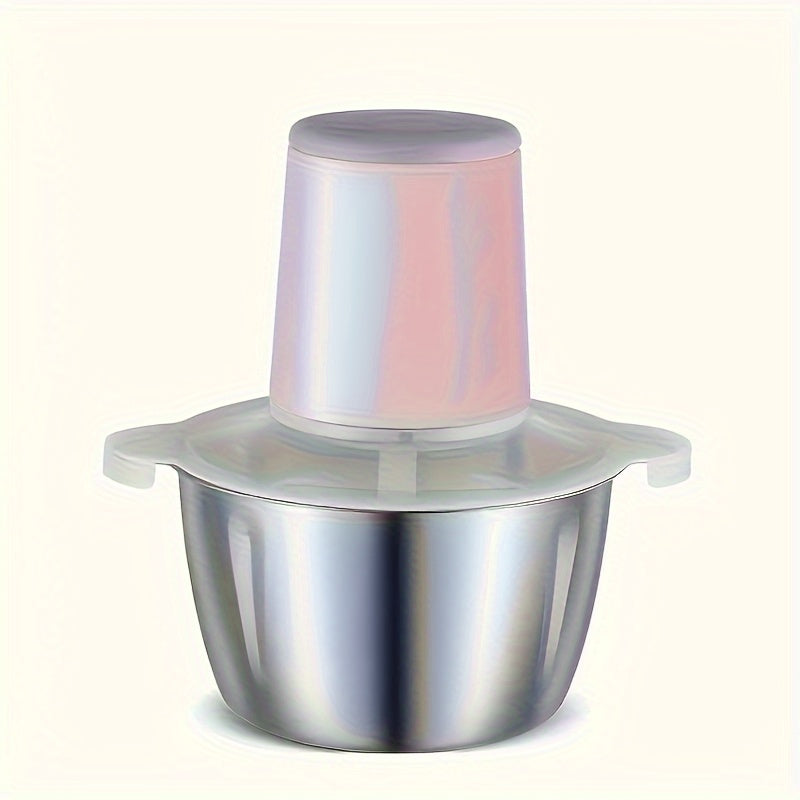 Multi-functional electric meat grinder 2L stainless steel for meat vegetables fruits nuts