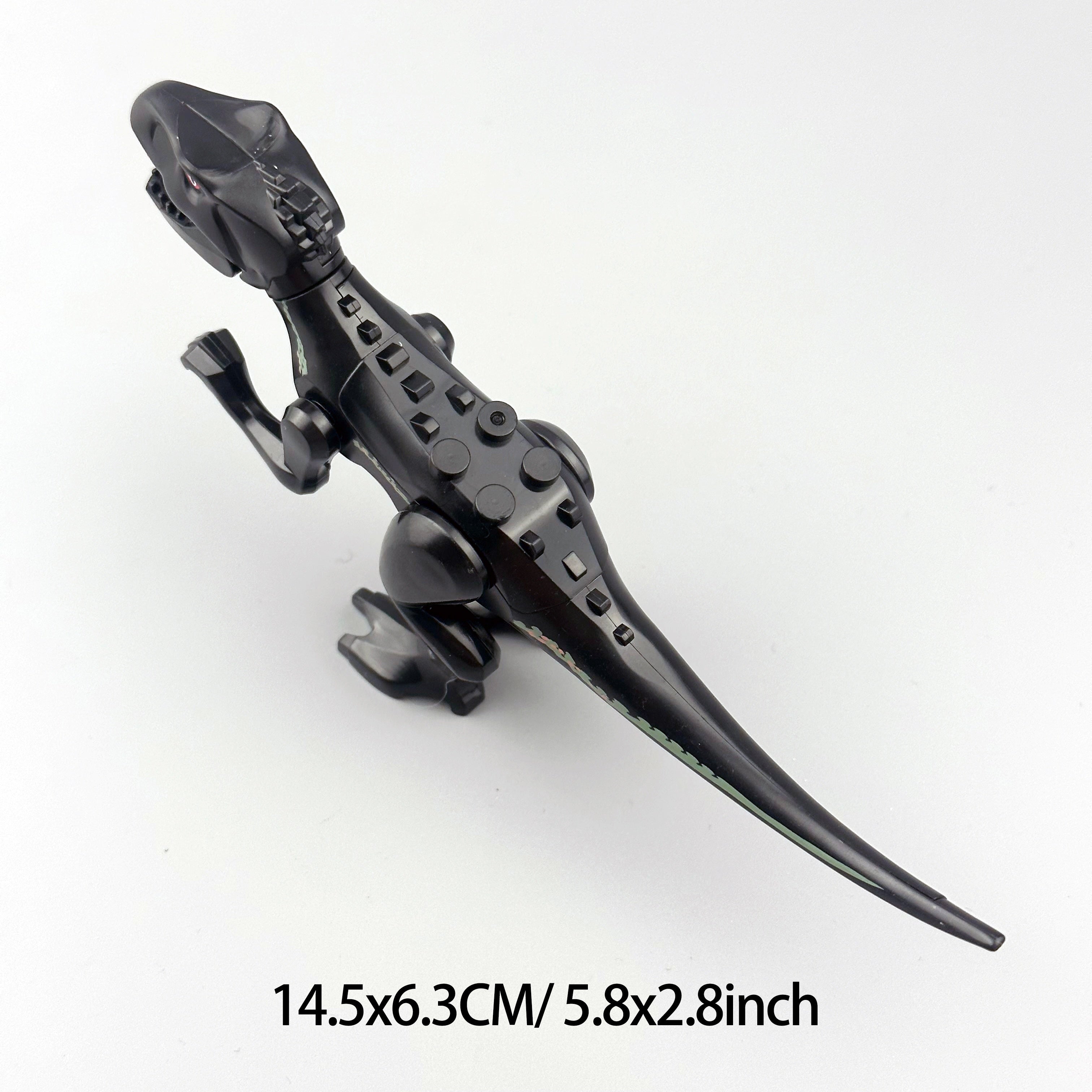 Динозаврические строительные блоки с мини-фигурками для детей от 6 лет