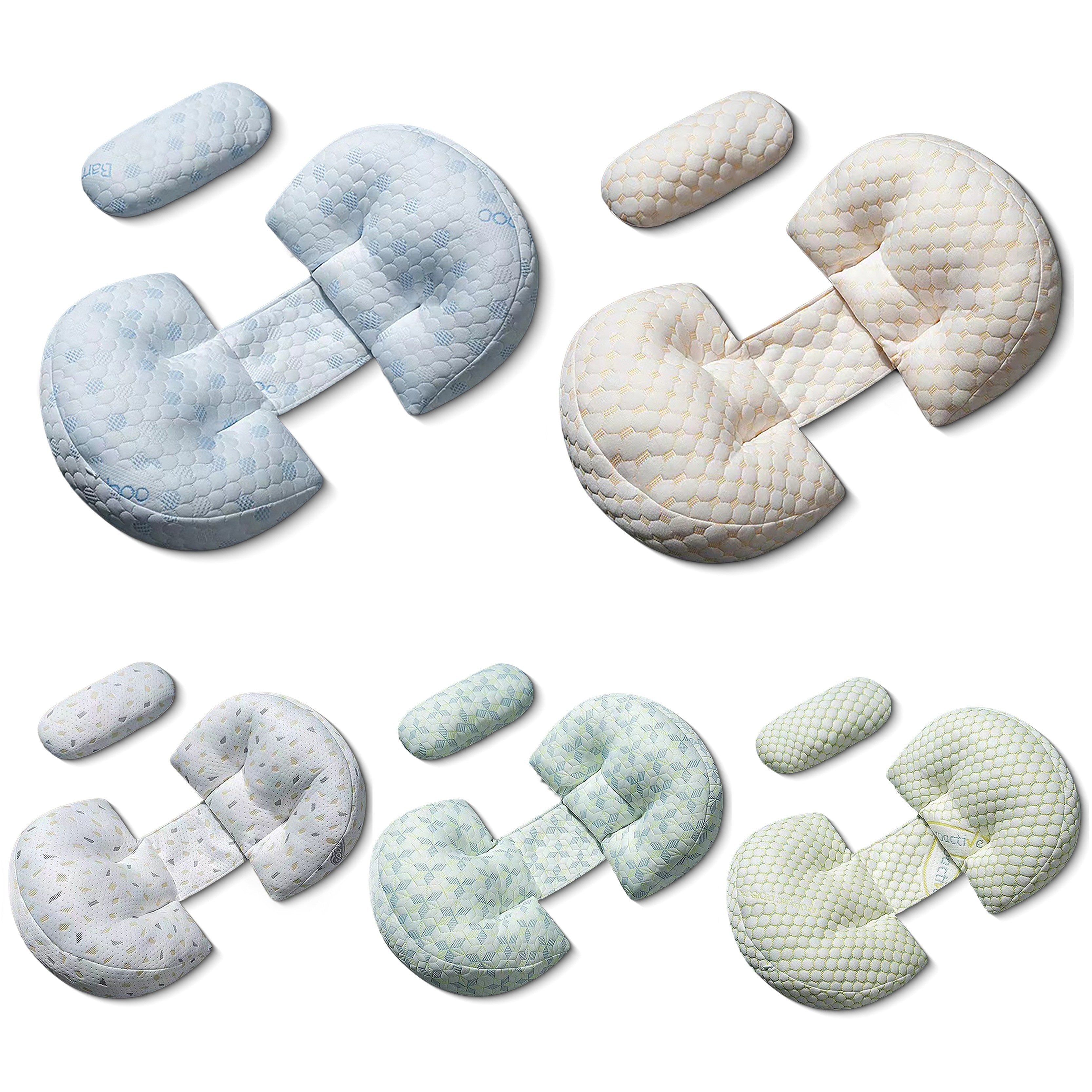 Ko'p maqsadli hamshira homiladorlik tanasi qo'llab-quvvatlash yostiq - qo'shimcha yumshoq 100% qoplama bilan U-shaklidagi homiladorlik yostiqi - kutayotgan onalar uchun yon tomonda uxlash qulayligi yordamchisi