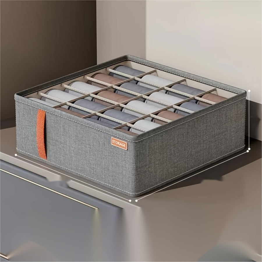 Organizador de almacenamiento de ropa interior para sujetadores, calcetines y pantalones en cajón o armario