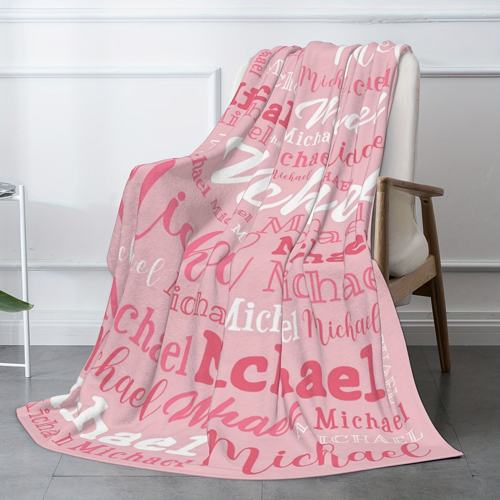 Soft Flannel Throw Blanket for Relaxing Naps and Office Chairs, Adorable Patterns