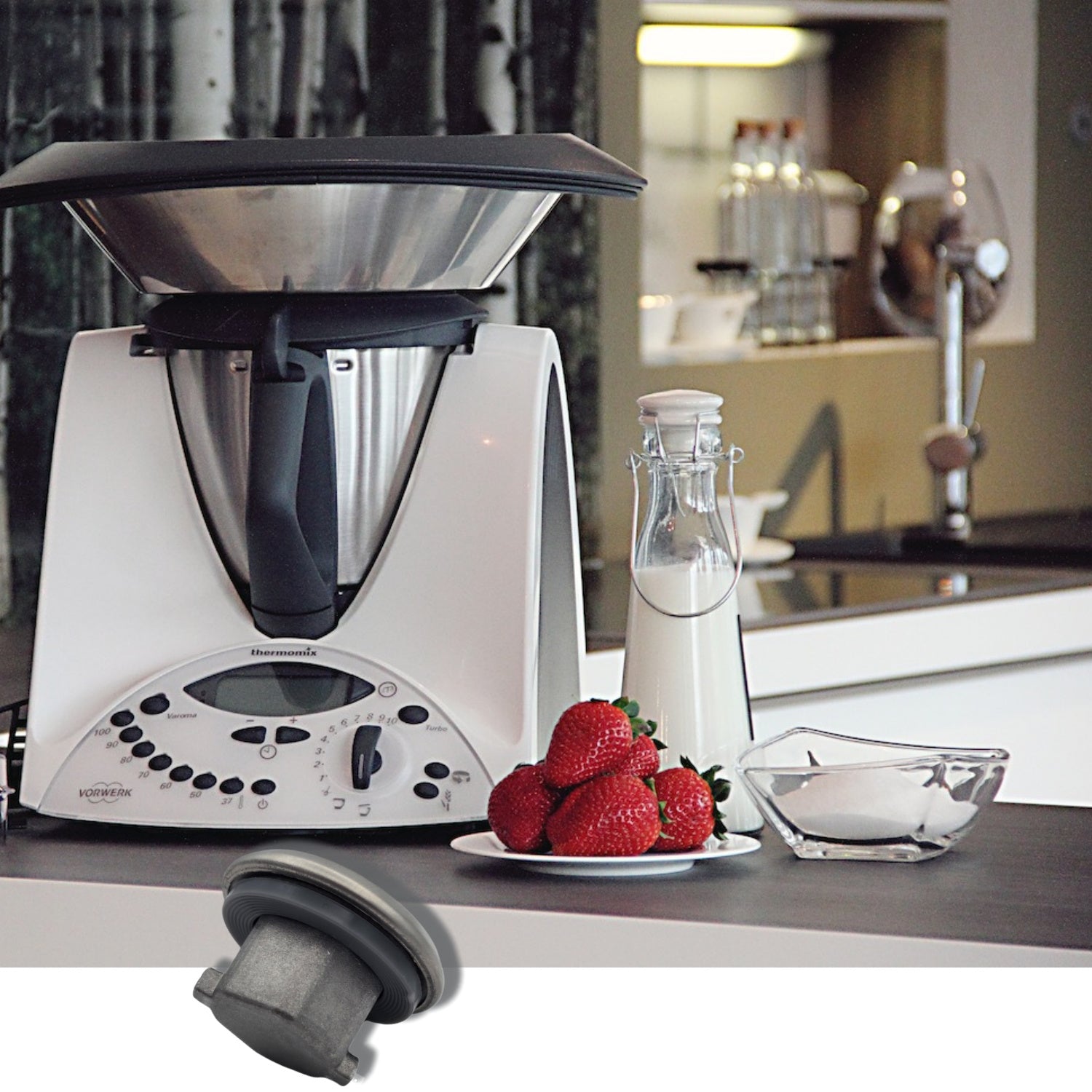 Metal Blade Cover for Thermomix TM31 Kitchen Tool Accessory Durable Safety