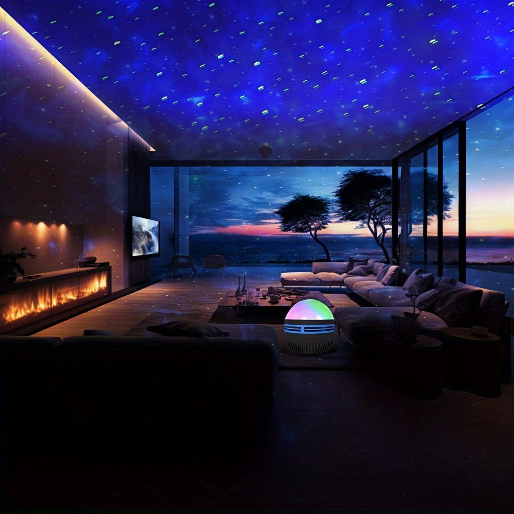 Aurora Lights Projector Night Light with Remote Control for Bedroom Office Gaming Room