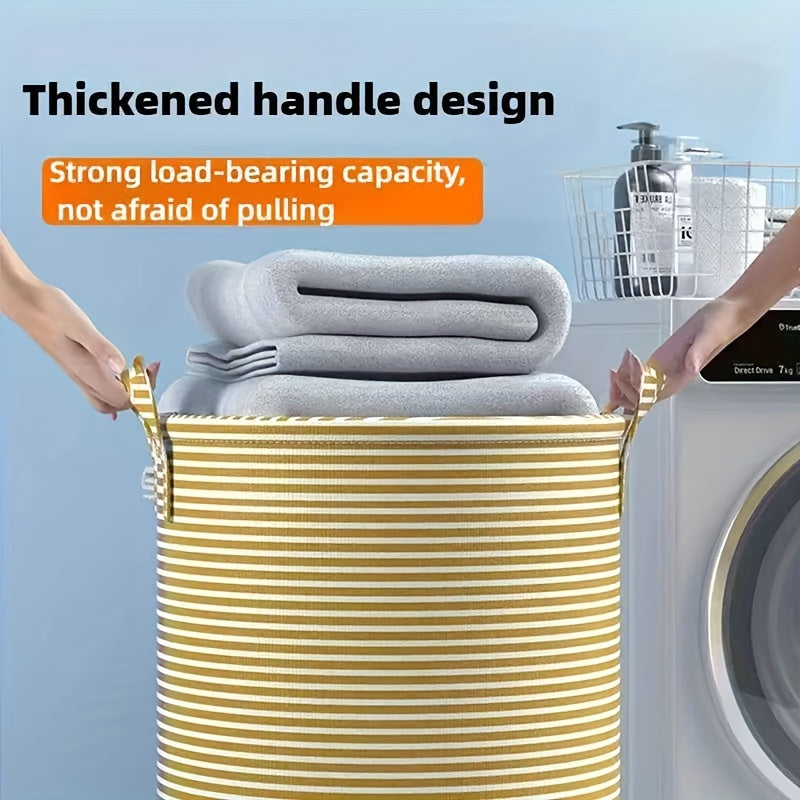Cesta plegable de tela para almacenamiento 2024 para juguetes, ropa y lavandería en el baño