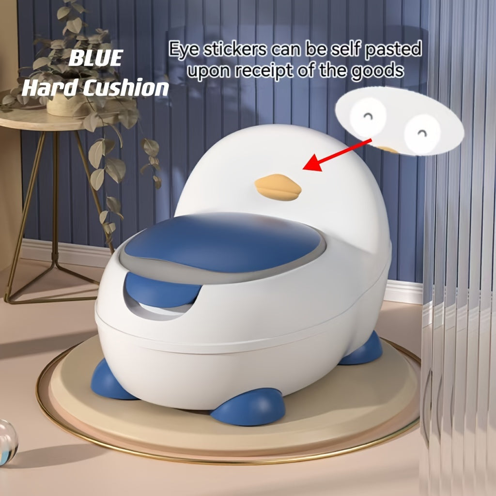 Bolalar uchun O'rdak Shaklidagi Kichik Tualet - Portativ, Tozalash Oson, Pushti yoki Ko'k Rangda Mavjud, Yosh Bolalar uchun Tualet O'rindig'i