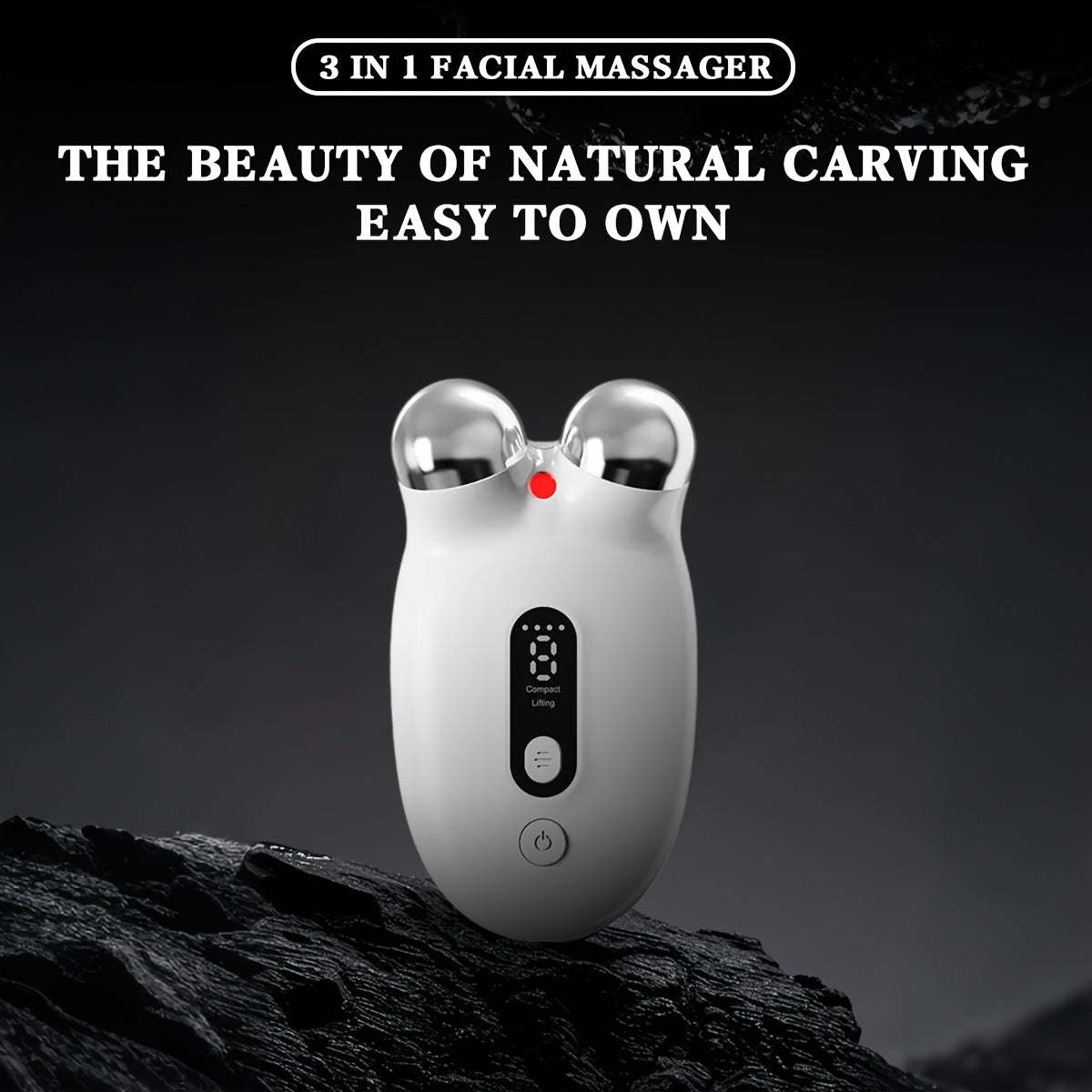 USB orqali zaryadlanadigan, 3-rejimli, 9 daraja intensivlikka ega bo'lgan yuz massaj qiluvchi qurilma, engil bej rangda, yuz va bo'yin massaji uchun ideal. Ayollar uchun, shu jumladan Onalar kuni uchun mukammal sovg'a.