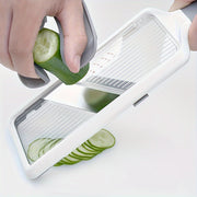 Handheld Vegetable Cutter with Adjustable Thickness for Slicing Carrots Zucchini and Onions