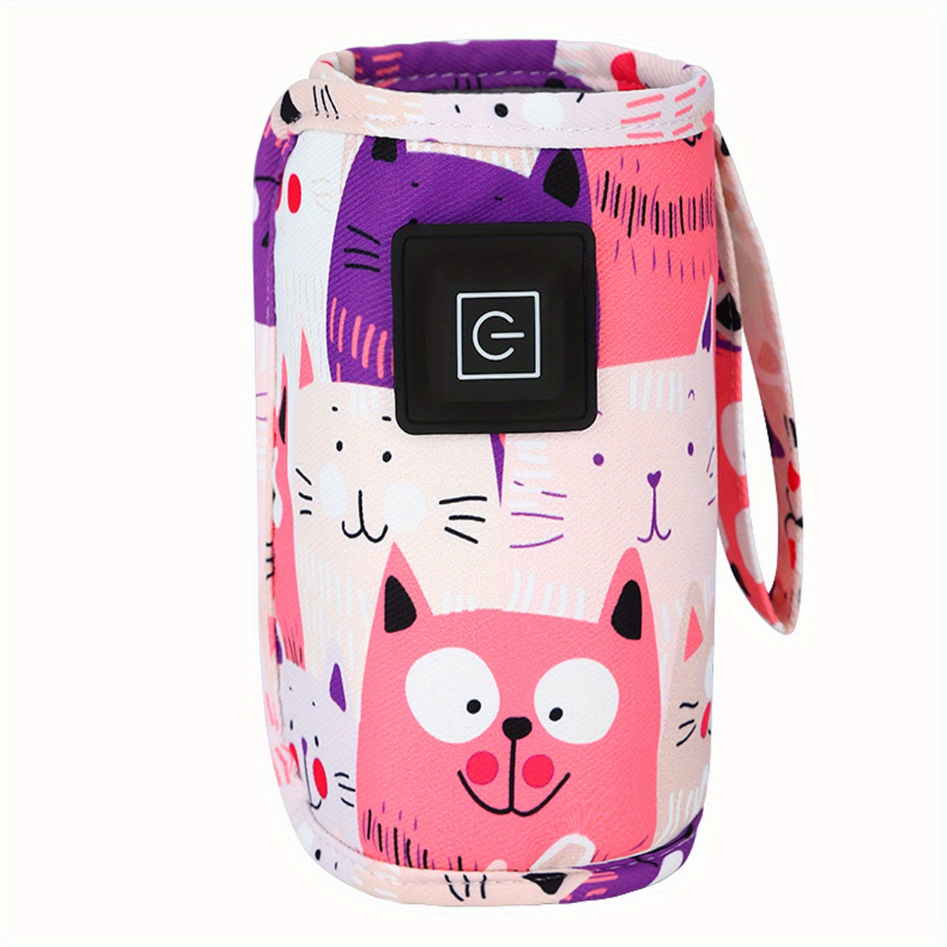 USB Bottle Warmer with Cartoon Design, Portable Insulated Heating Set with Thermostat