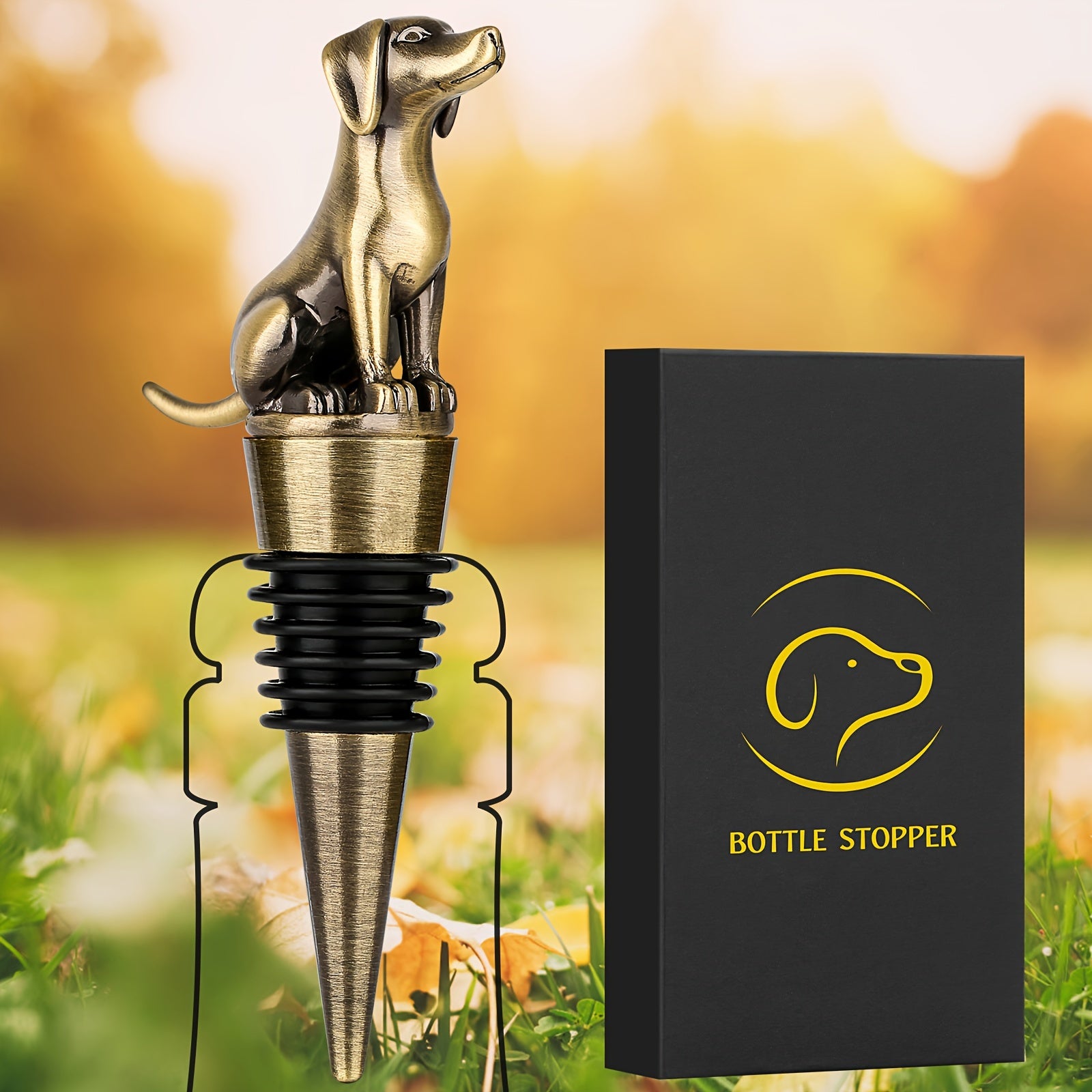 Labrador Retriever it vino to'xtatuvchisi, erkaklar va it sevuvchilar uchun ideal, Rojdestvo va Otalar kuni sovg'alari uchun mukammal