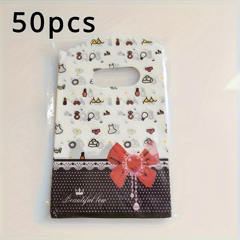 Набор из 50 мини-сумок для подарков на праздники, День матери и дни рождения - отлично подходит для малого бизнеса.