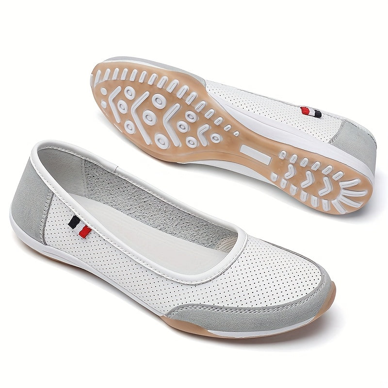 Unisex Breathable Lightweight Slip-On Driving Shoes for Comfort