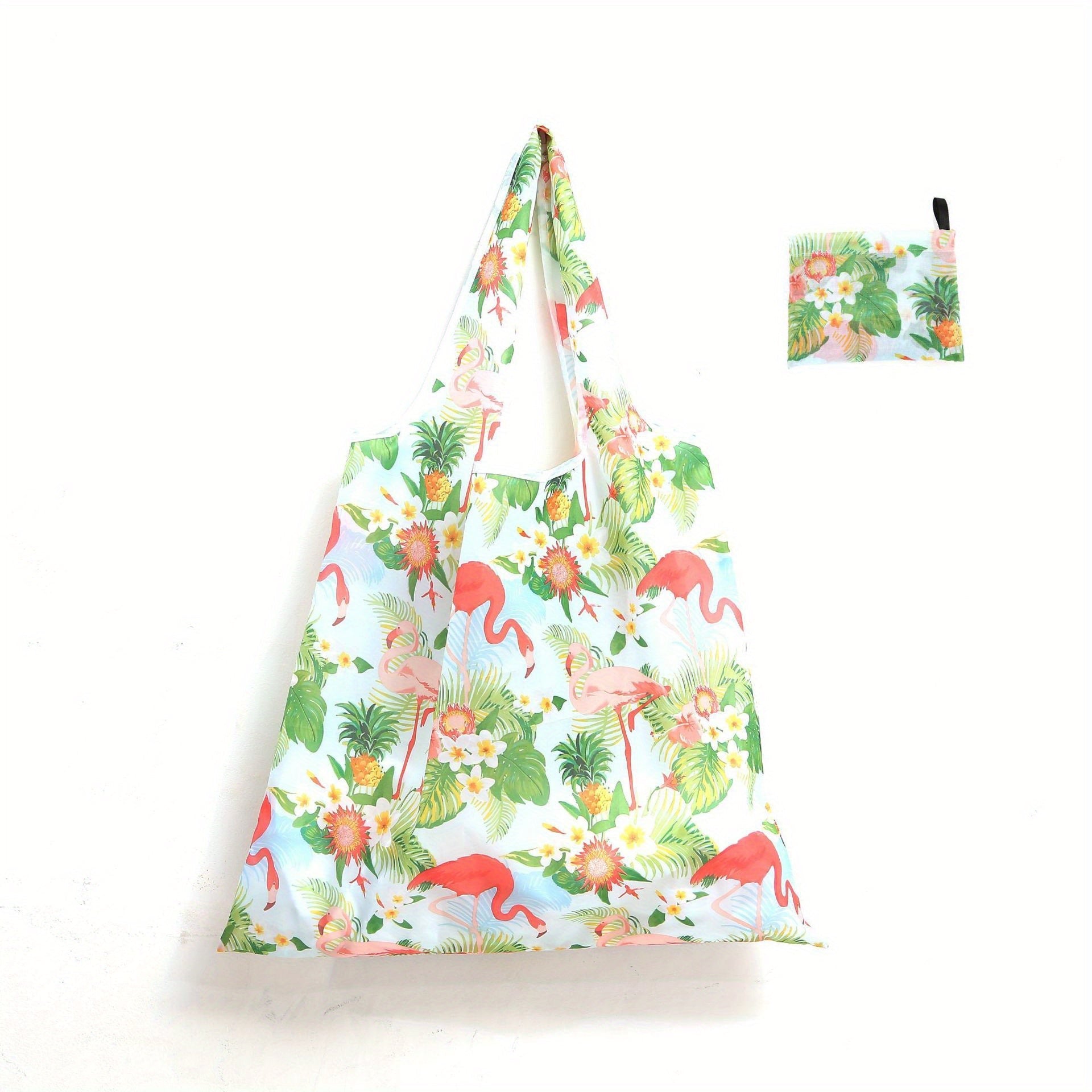 Large Capacity Reusable Oxford Cloth Shopping Bag with Portable Hand-held Storage