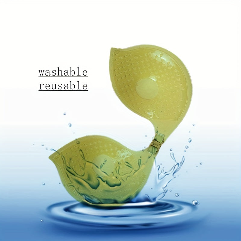 Women's Non-Slip Lift-Up Breast Stickers for Backless Wedding Dresses Washable Invisible