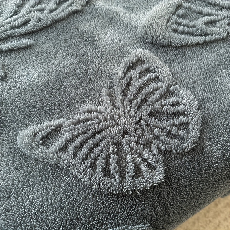 3D Butterfly Tufted Blanket for Bed Couch and Travel, Soft and Cozy