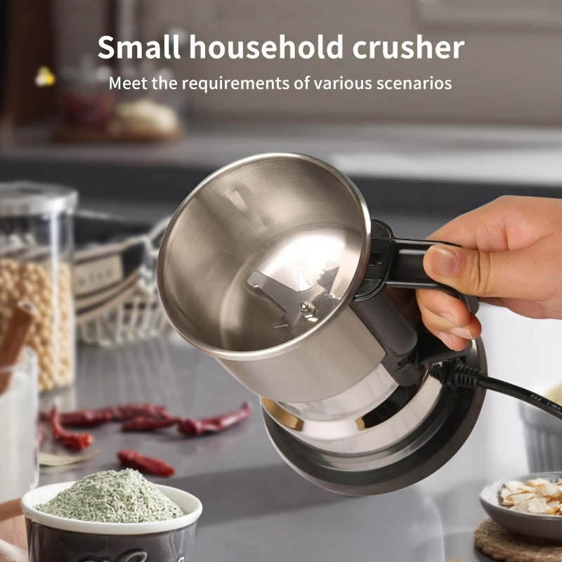 Европейский стандарт нержавеющей стали электрическая мельница для зерна с 4 лезвиями для тонкого помола