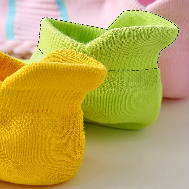 Мужские дышащие антибактериальные спортивные носки 5 пар с защитой пятки и полосками