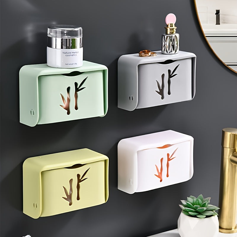 Wall-Mounted Plastic Storage Rack for Kitchen Utensils and Spoons