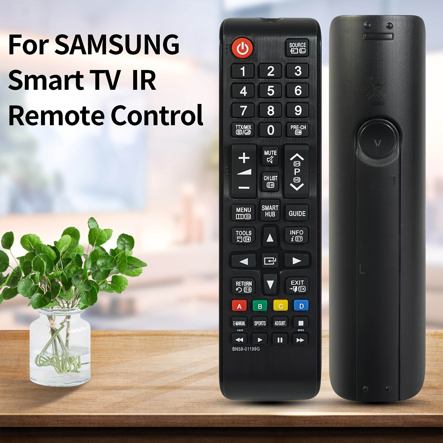 Инфракрасный пульт дистанционного управления для Smart TV, совместимый с BN59-01199G 2018 модель