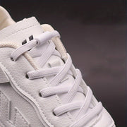 Uniseks elastik No-Tie oyoq kiyimlari rang-barang Lazy Shoe Flat Laces for Sneakers