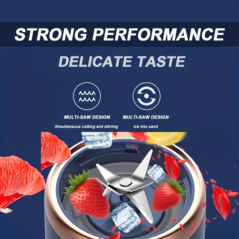 Portable USB Rechargeable Personal Blender for Fresh Juice 1 Piece Capacity