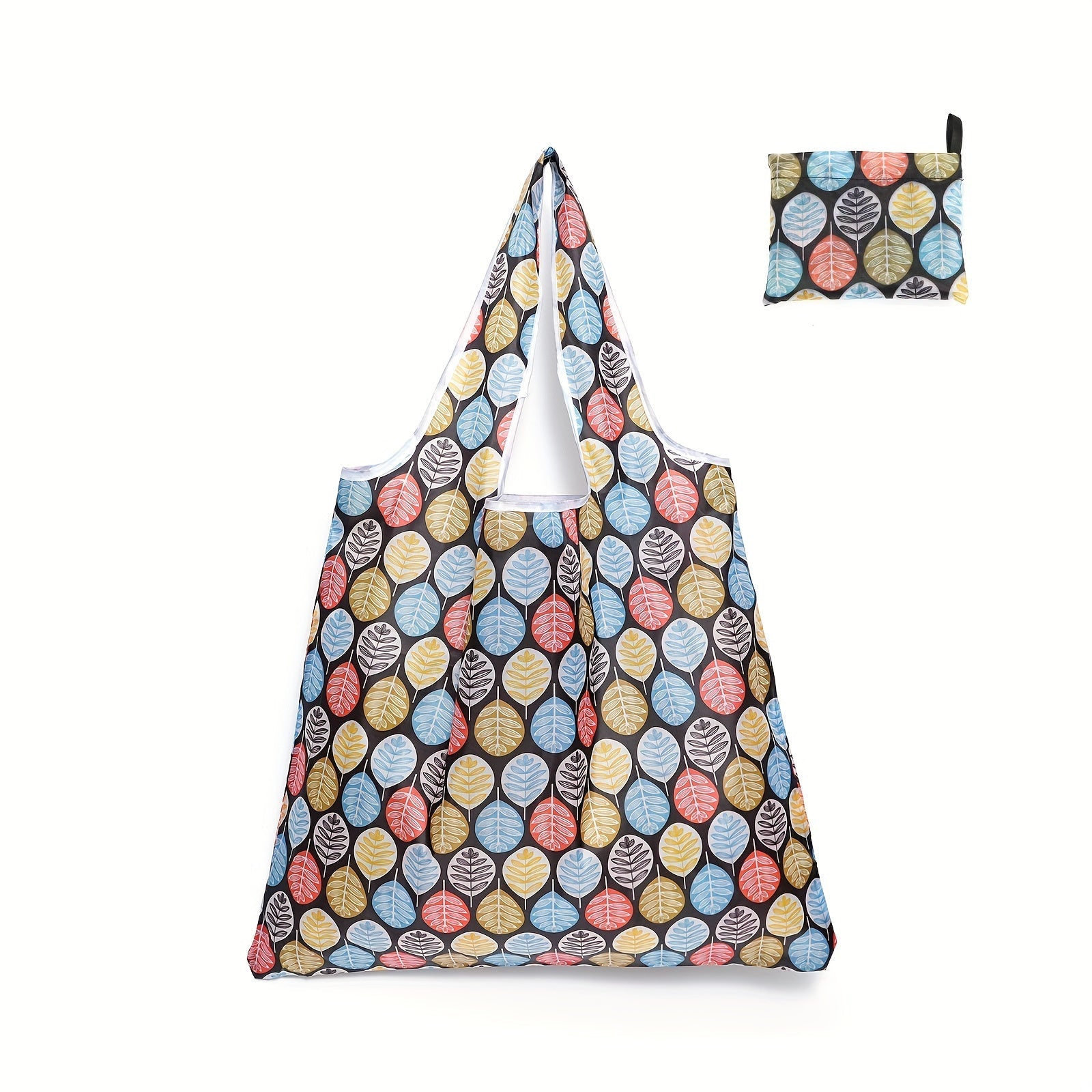 Large Capacity Reusable Oxford Cloth Shopping Bag with Portable Hand-held Storage