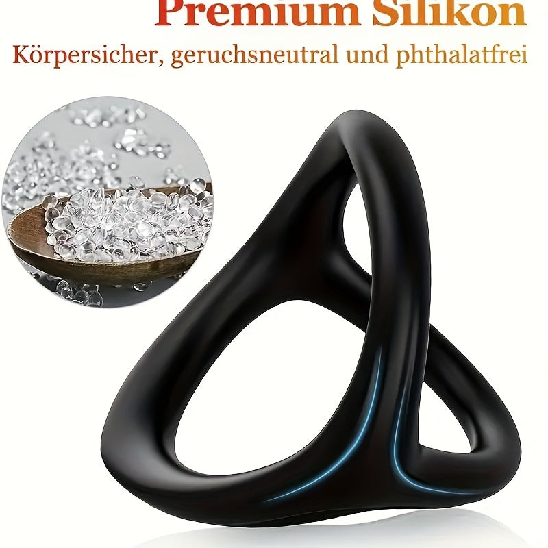 Men Silikon Cock Ringlar Yumshoq Kattalar uchun jinsiy o'yinchoqlar