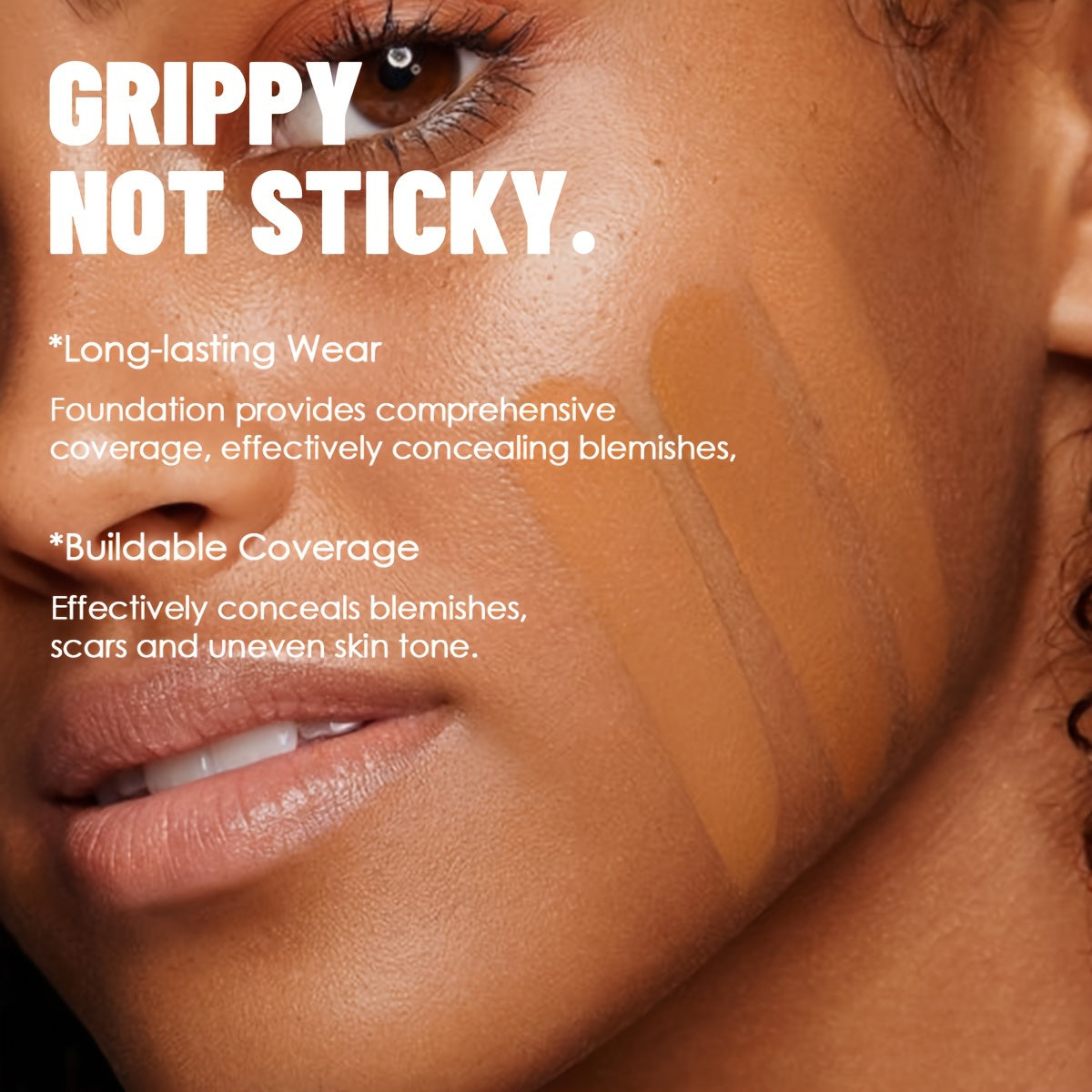 Flawless Liquid Foundation Full Coverage Waterproof Long-Lasting Concealer