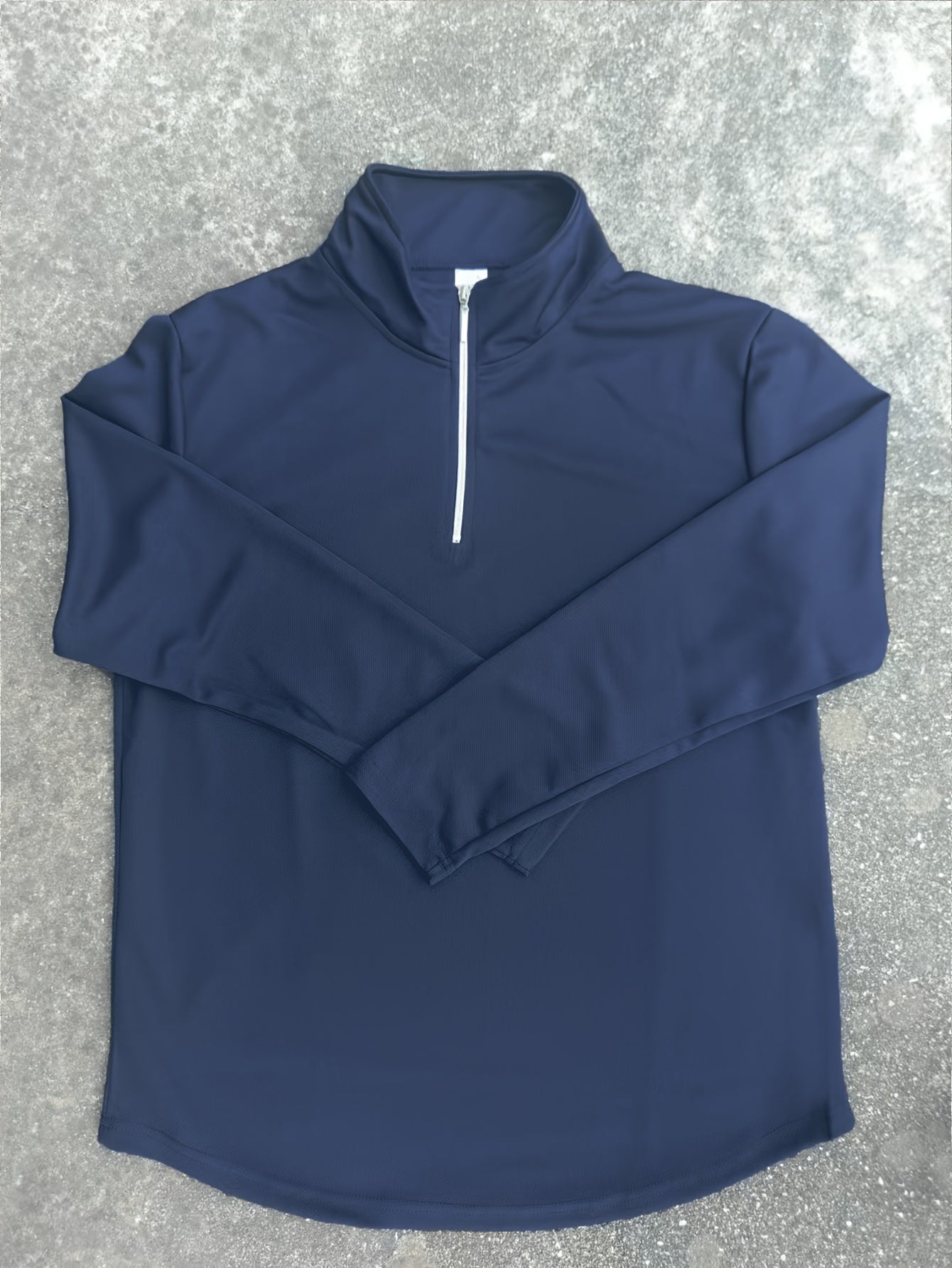 Men's 2-Piece Sportswear Set Quarter Zip Pullover and Drawstring Sweatpants Polyester Fall Outdoor Active