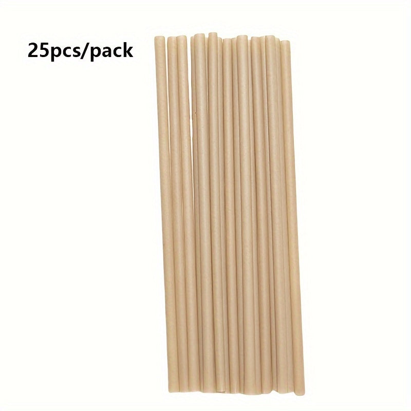 25 Sustainable Sugarcane Drinking Straws for Parties and Celebrations