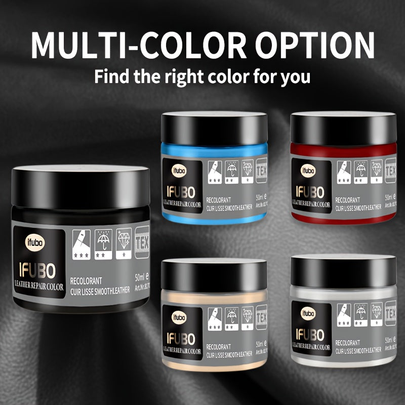 Kit de reparación de vinilo para asientos de coche y sofás incluye limpiador de pintura