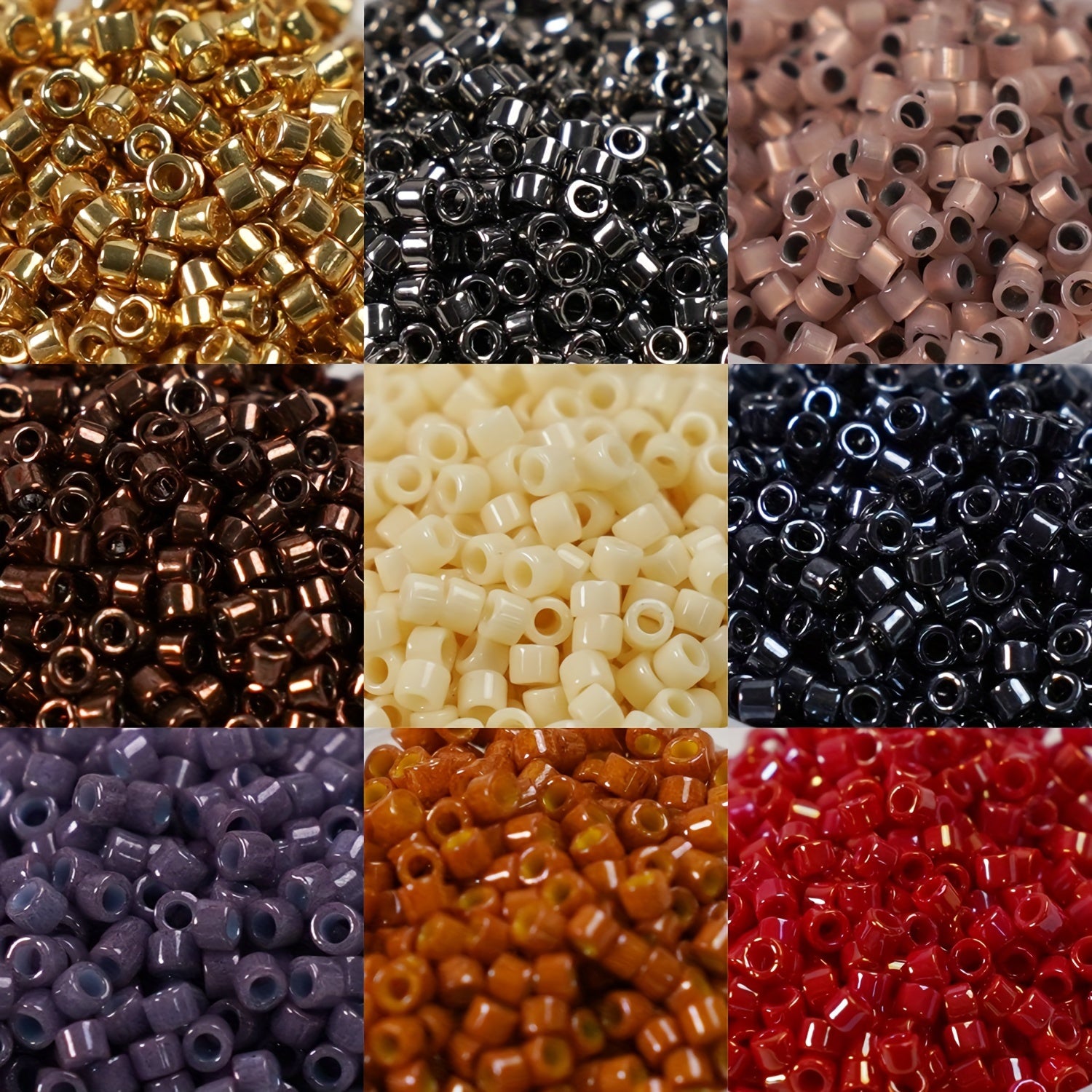 200pcs 1g Antique Glass Beads for Jewelry Making Retro DIY Beads