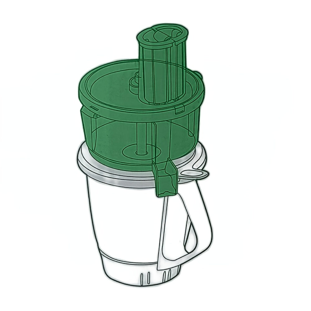 Vegetable Shredder Grater Attachment for Thermomix Manual Food Cutter Stainless Steel Blades
