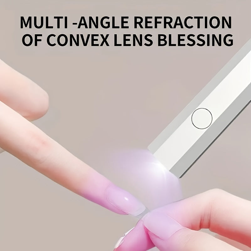 Mini USB LED Nail Dryer for Gel Polish Fast Curing Compact Portable Energy-Efficient