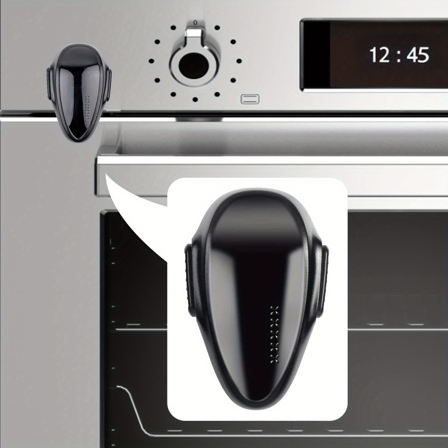 Bolalar xavfsizligi qulflari to'plami, pech, shkaf, chiroq uchun bolalar xavfsizligi qulfi, qora, oq, ftalatdan ozod