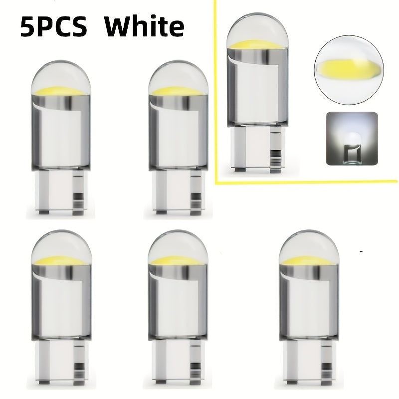 Universal LED Car Bulbs 5/20 Pack for Interior and License Plate Bright White