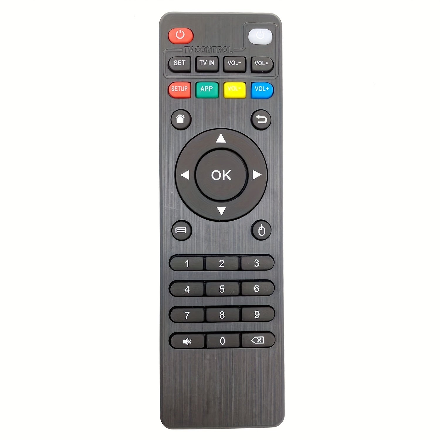 Universal Infrared Remote Control for Android TV Boxes Compatible with MXQ M8S T95 X96 H96