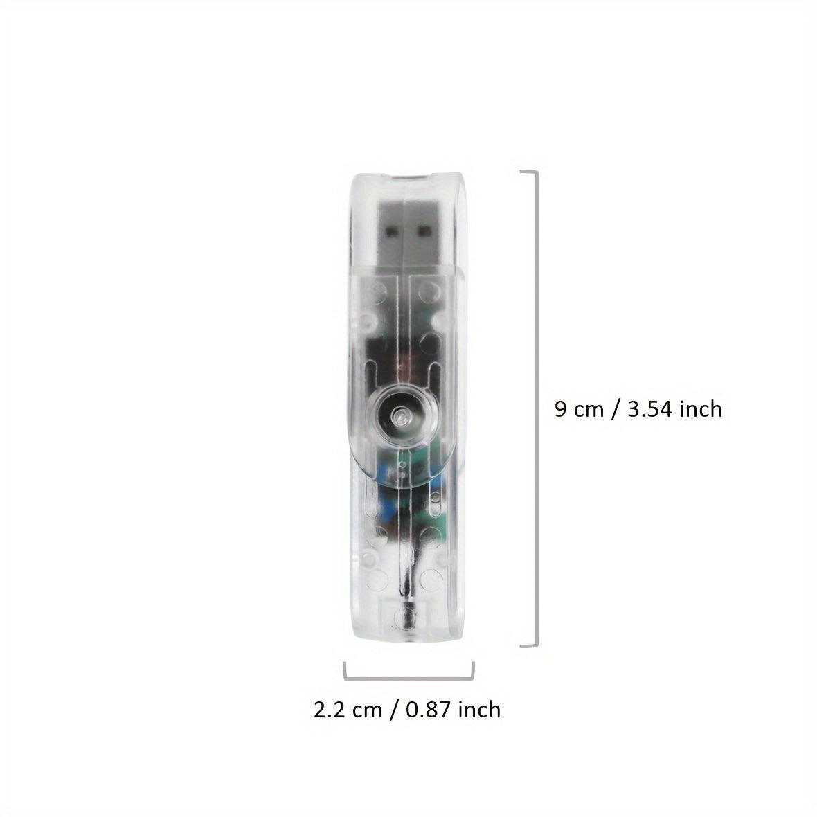 Mini Portable USB Air Purifier Negative Ion Freshener for Car Office Home