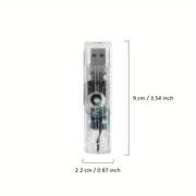 Mini Portable USB Air Purifier Negative Ion Freshener for Car Office Home