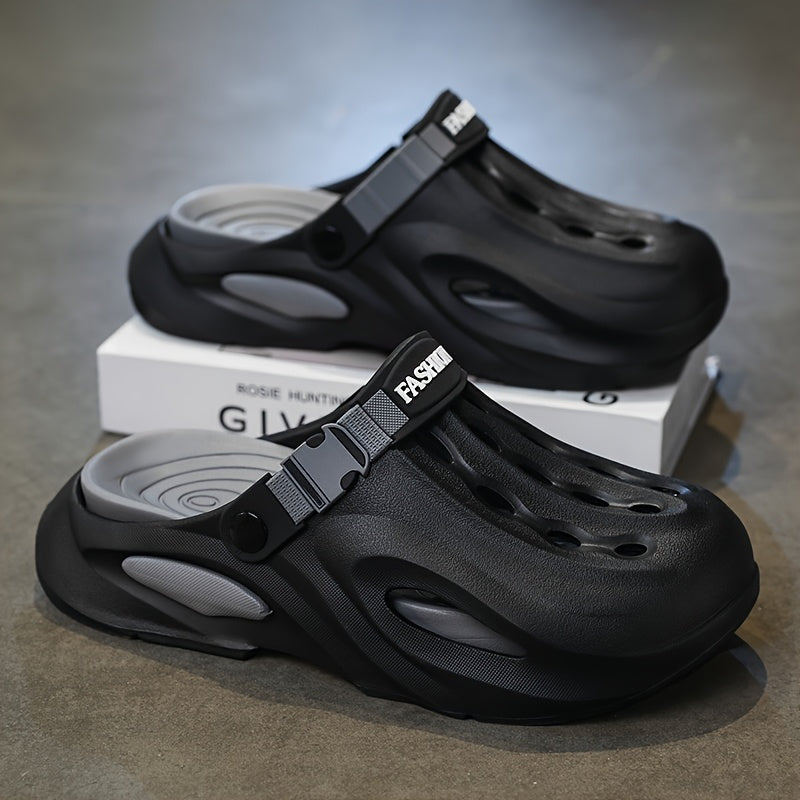 Women's Breathable EVA Clogs with Non-Slip Sole, Adjustable Strap, Summer Outdoor