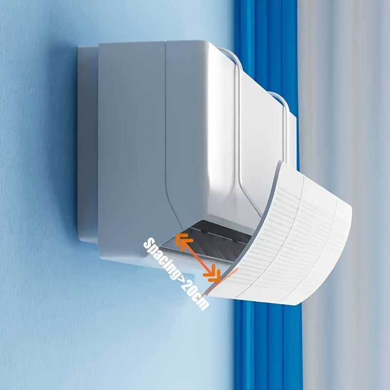 Wall-Mounted Portable Air Conditioner Deflector No Power Required Keeps Home Cool